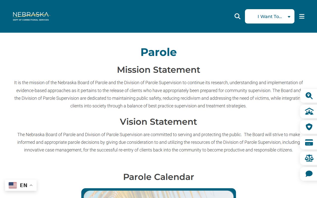 Stanton County criminal court case parole resource